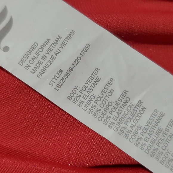 Fabletics nwt strawberry crushed velour zip up hoodie - Picture 8 of 8